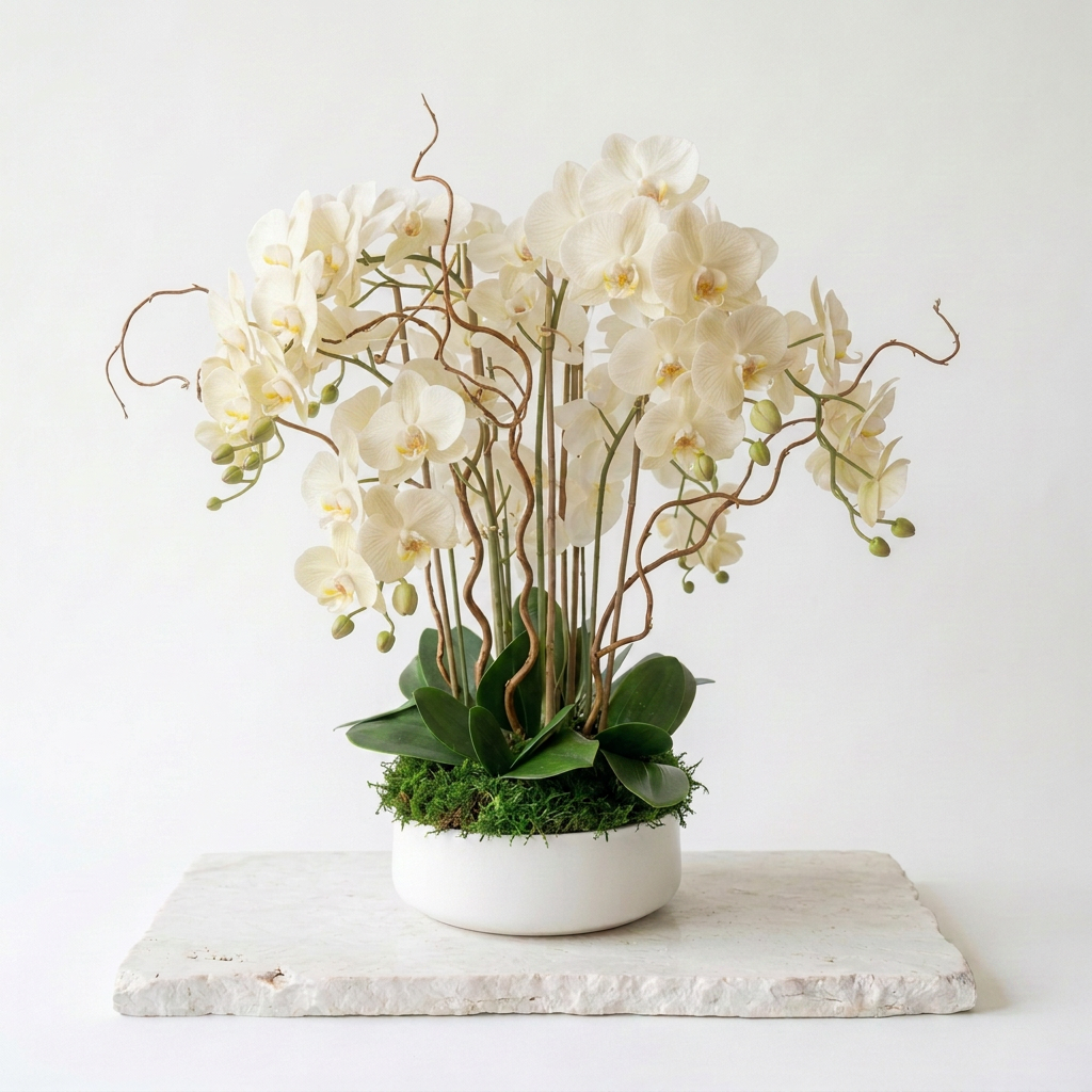 Luxe Potted Orchid